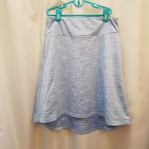 MPG women's size Medium go anywhere blue athletic sporty skirt